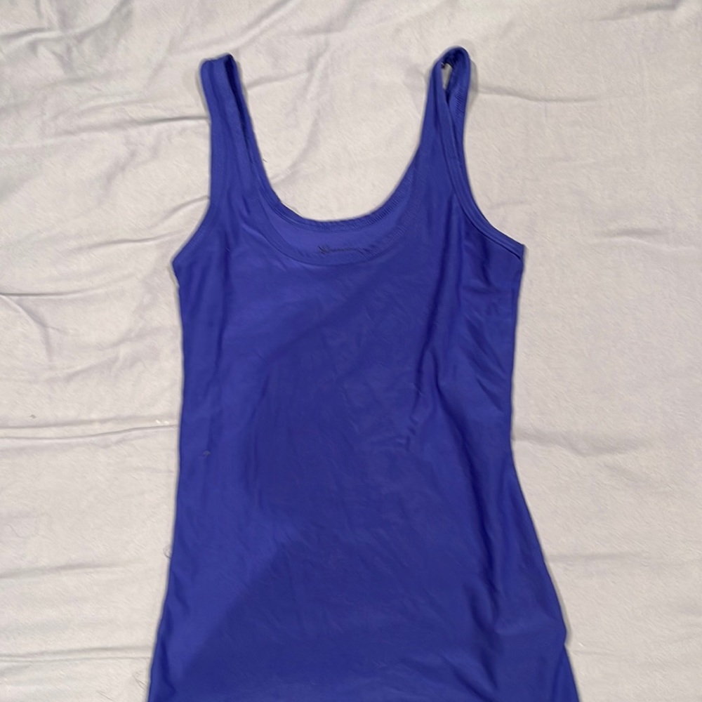 Plain Blue Tank